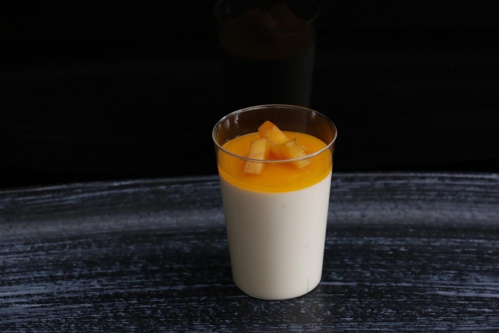 Panna Cotta mit Mango